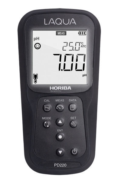 Máy đo cầm tay pH / thế ôxy hóa-khử (ORP) / nồng độ ôxy hòa tan (DO) HORIBA PD220-K