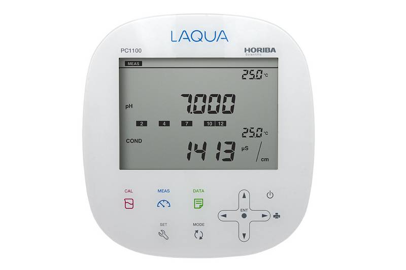 Máy đo độ dẫn / điện trở / độ mặn / TDS để bàn HORIBA EC1100-S