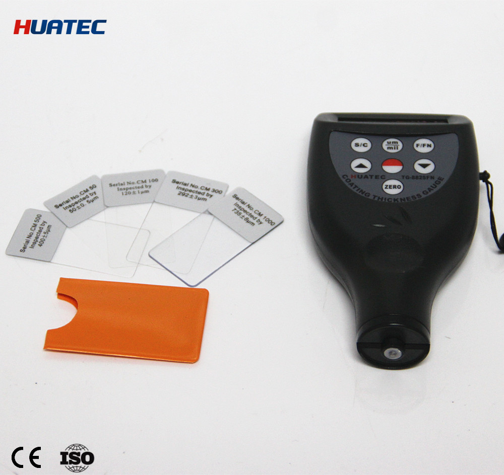Máy đo độ dày lớp phủ HUATEC TG-8825FN (0-1250um, từ tính và không từ tính)