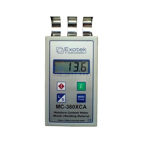 Máy đo độ ẩm gỗ và vật liệu Exotek MC-380XCA