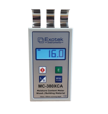 Máy đo độ ẩm gỗ và vật liệu Exotek MC-380XCA