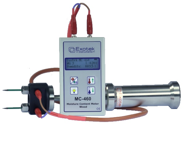 Máy đo độ ẩm vật liệu Exotek MC-460 / S-30