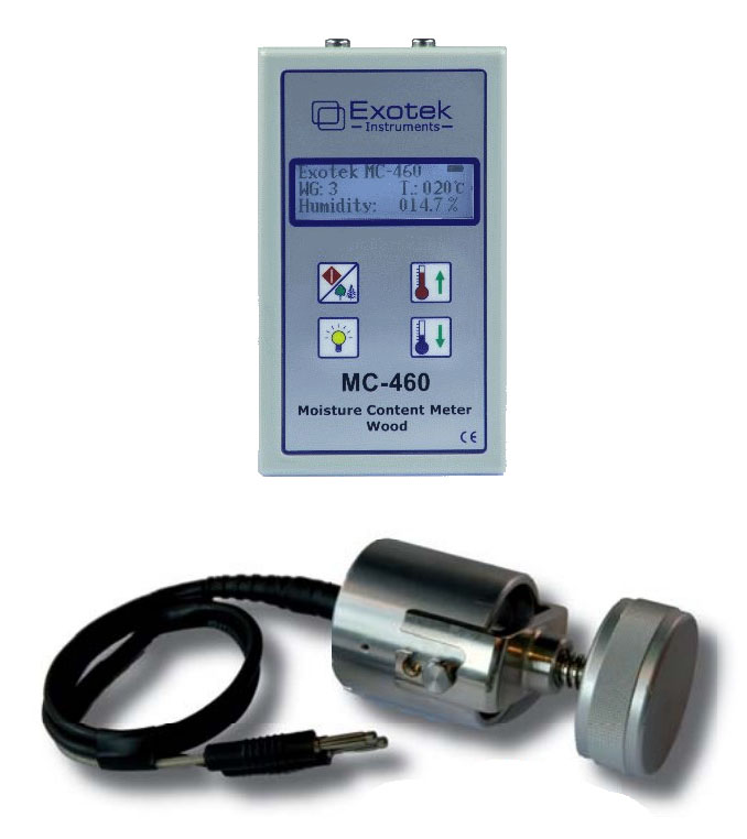 Máy đo độ ẩm vật liệu Exotek MC-460 / S-40