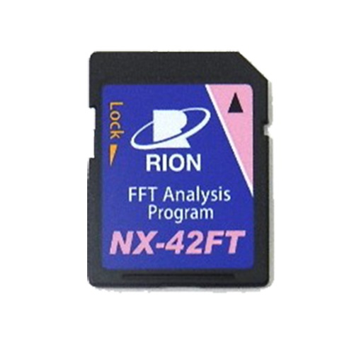 Phần mềm phân tích FFT Rion NX-42FT