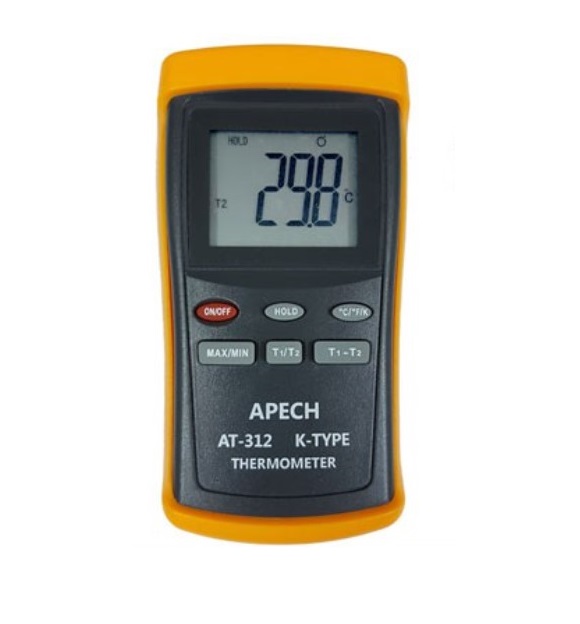 Máy đo nhiệt độ tiếp xúc 2 kênh Apech AT-312