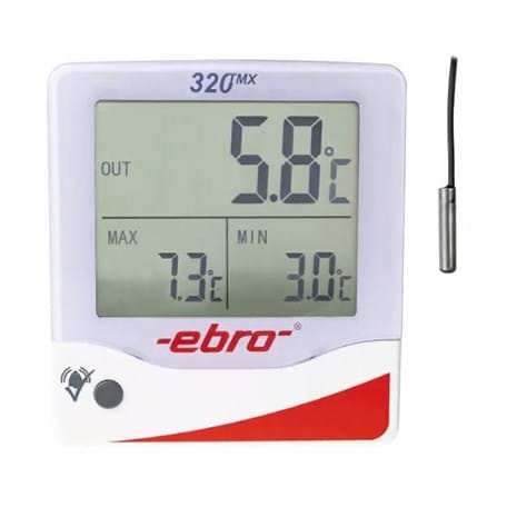 Đồng hồ đo nhiệt độ EBRO TMX 320 (1340-2551) (-50 °C~ +70 °C; ± 0,5 °C)