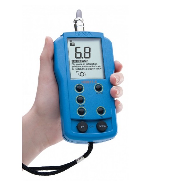 Máy đo pH/EC/TDS/Nhiệt độ Hanna HI9812-51