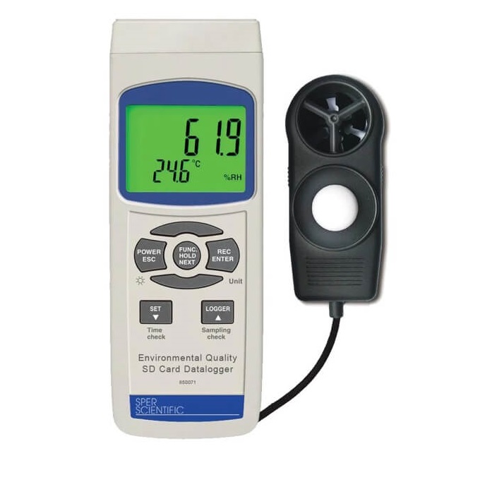 Thiết bị đo môi trường datalog Sper Scientific 850071